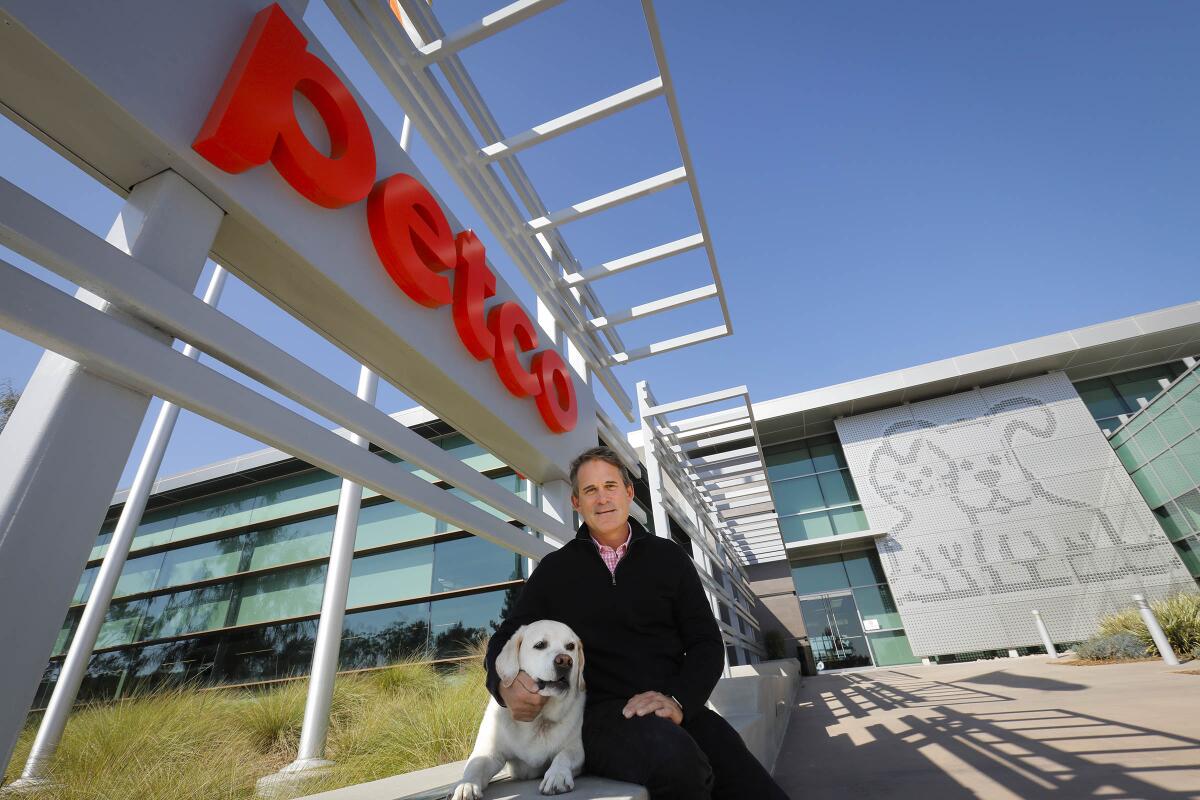 Petco CEO steps down. Now the San Diego company is looking for a